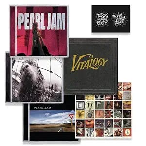Pearl Jam "Complete 90s" Collection Ten / Vs. / Vitalogy / No Code / Yield Including Bonus Art Card