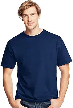 Hanes Men's T-Shirt Pack, Essential-T Cotton T-Shirt 12-Pack, Hanes-Our Best Short Sleeve Tee, Super Soft Cotton, Multipack