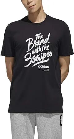 Stylish and Sporty: adidas Men's Slogan T-Shirt is Just What You Need