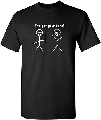I Got Your Back Stick Figure Tee is Here to Save the Day!