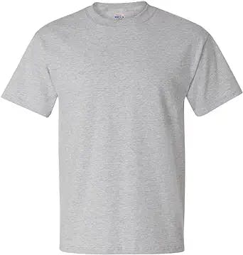 Beef up your wardrobe with Hanes Men's Short Sleeve Beefy-T (Pack of 2) and