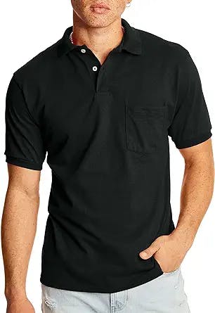 Hanes Men's Short-Sleeve Jersey Pocket Polo: The Perfect Blend of Style and