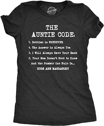 The Auntie Code T Shirt: Cracking the Funniest Code in Town