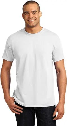 Get Your Comfort Game On Point with Hanes Men's EcoSmart T-Shirts!