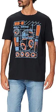 Funko Men's Pop! T-Shirts: Ep 7 - BB-8 Blueprint