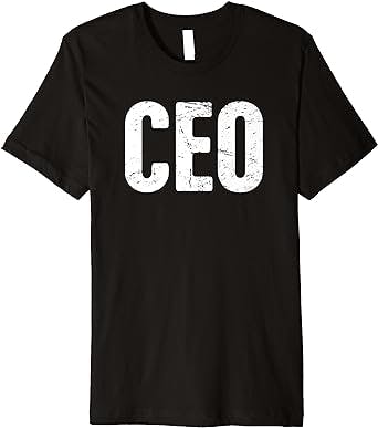 CEO Startup Boss & Business Owner Entrepreneur Premium T-Shirt