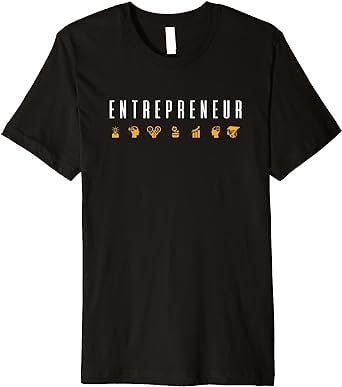 Bossing Up with Be My Own Boss CEO Business Startup Entrepreneur Premium T-