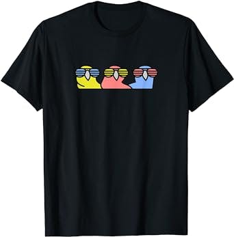 Party Parrot Shutter Shades Fun Geek Nerd Gift Fun T-Shirt
