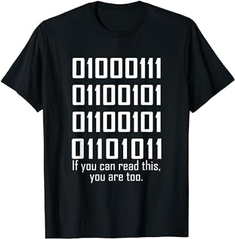 Software Engineers Funny Programming Coding Binary Code T-Shirt