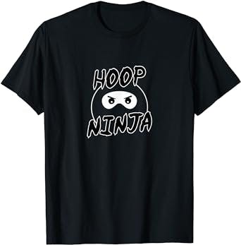 Hoop Ninja – Novelty Basketball Sports T-Shirt
