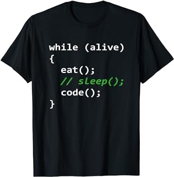 Gotta Wear 'Em All: Programmer | Eat Sleep Code Repeat T-Shirt