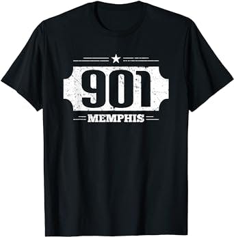 Area Code 901 | Memphis T-Shirt