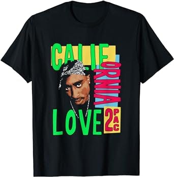 Official Tupac California Love T-Shirt
