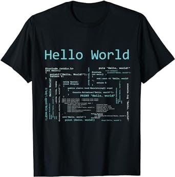 Hello World, Can You Hear Me? - A T-Shirt for the Ultimate Computer Nerd