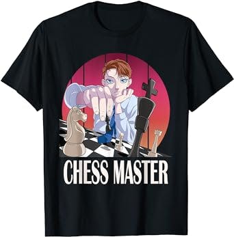 Chess Master Competitive Smart Player Checkmate T-Shirt