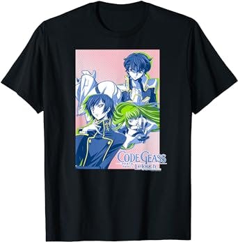 Code Geass Susaku, CC, and LeLouch T-Shirt