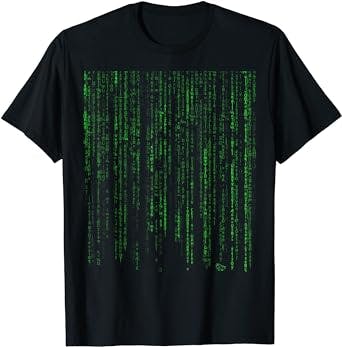 Geek out in Style with the Crypto Technology Digital Code Shirt!