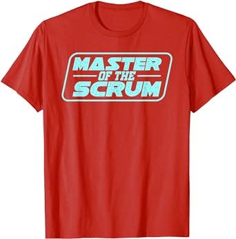 Master of Scrum Agile Project Management Funny Gift Shirt T-Shirt